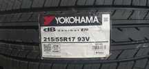 215/55R17. Yokohama. E70