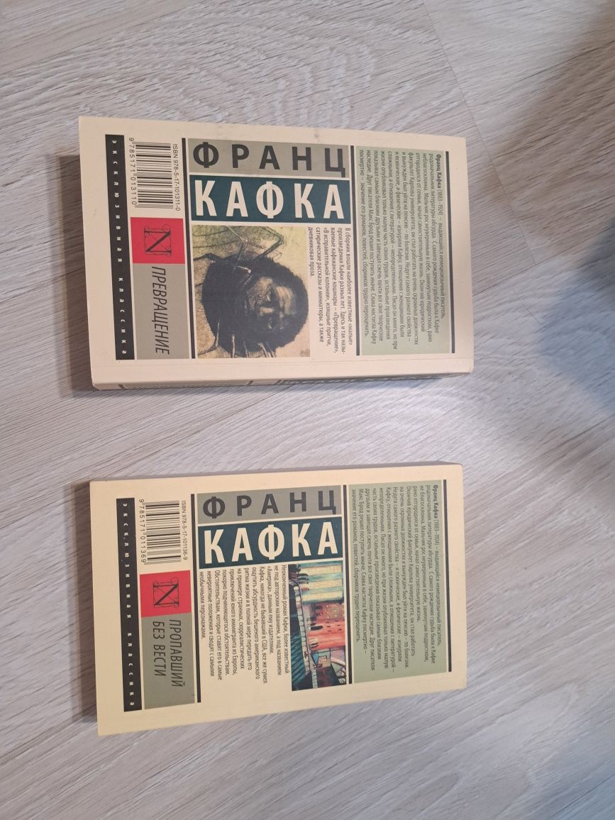 Книги Франц Кафка превращение/Пропавший без вести новые