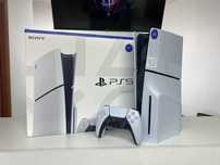 Sony Playstation 5 Slim 2 геймпада + 4 игры в подарок