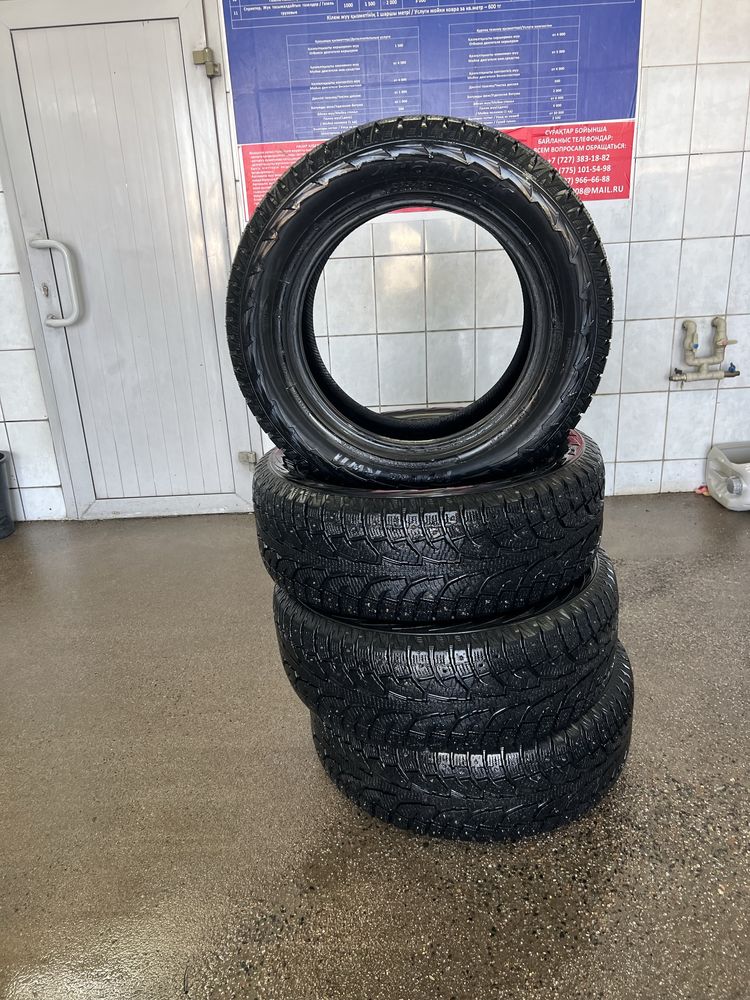 Шины Hankook в хорошем состоянии.