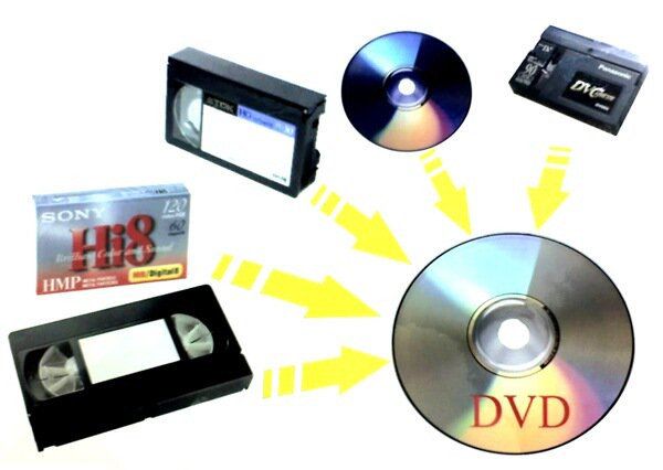 Перезапись (оцифровка) видеокассет на DVD/USB. САМЫЕ НИЗКИЕ ЦЕНЫ