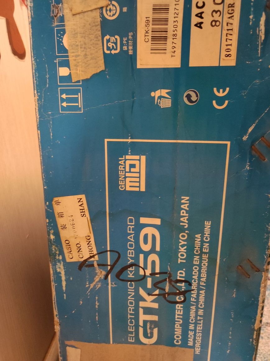 Синтезатор Casio ctk591
