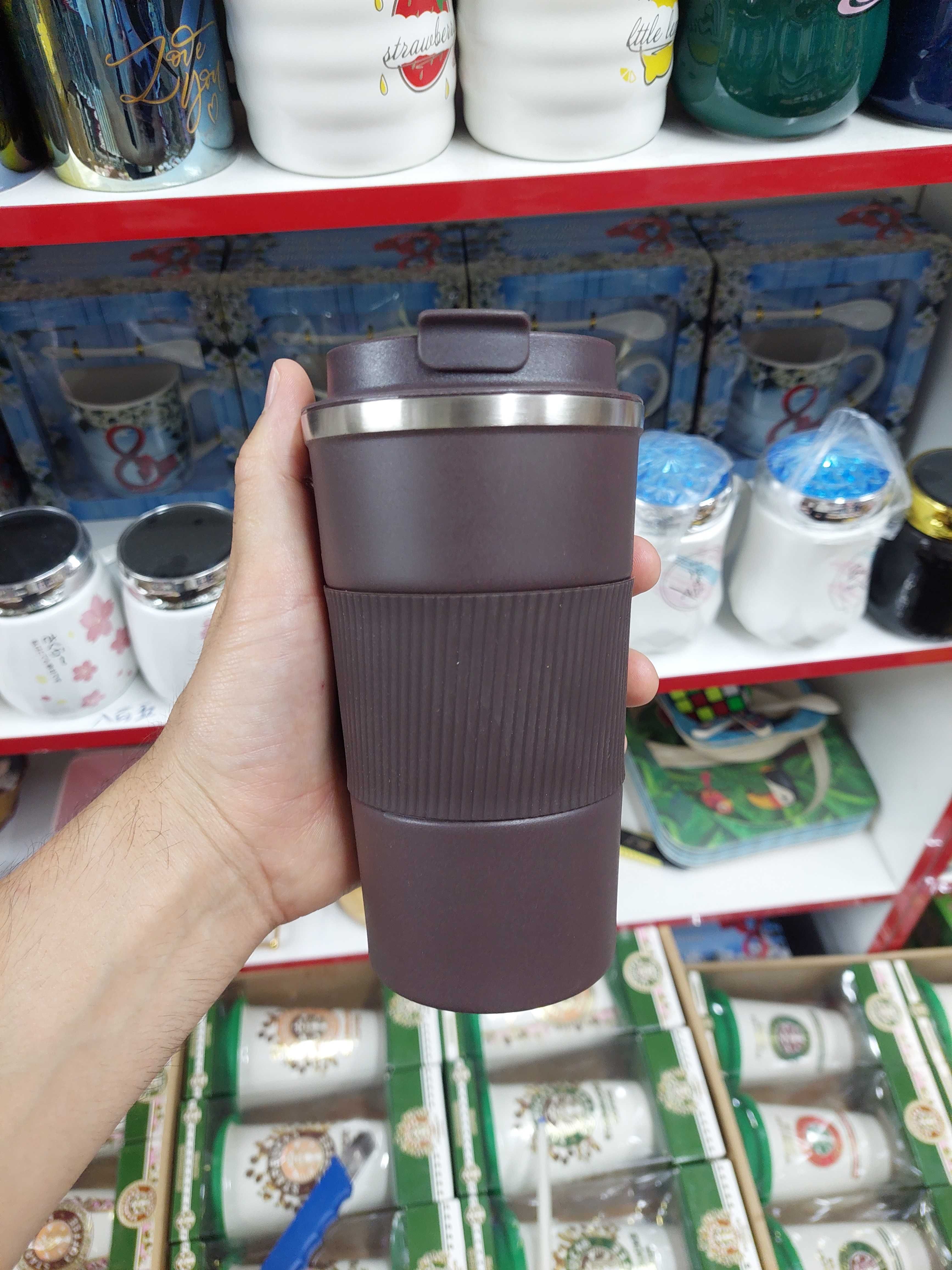 ОПТОМ: Термостакан "Coffee" 510мл (Брендирование) с Доставкой по РК