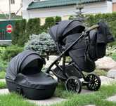 Шикарная коляска 2вl Luxmom — безупречная новинка осени 2024.
