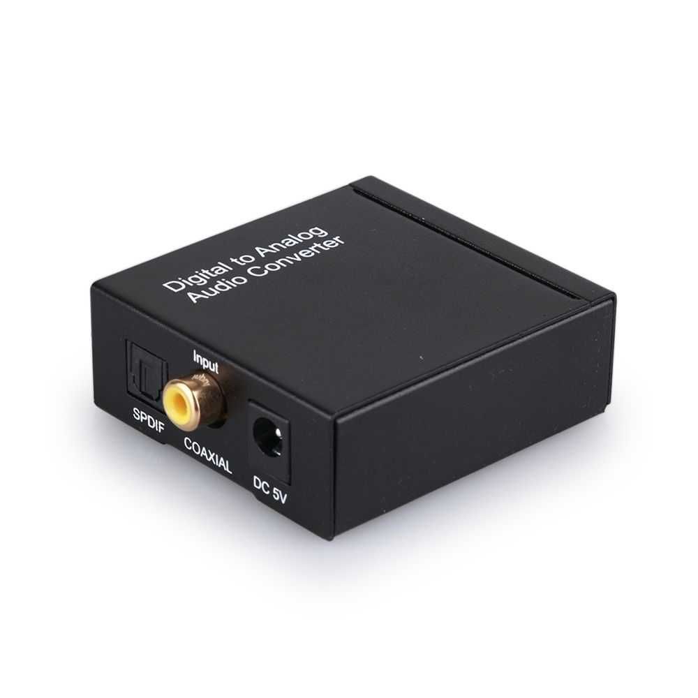 Переходник S/PDIF TOSlink — RCA + 3.5 Jack (с усилителем)