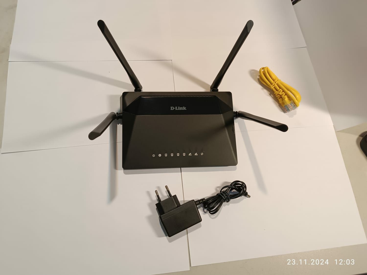 Роутер D-link 842 2,4/5,0 гГц порты гигабитные