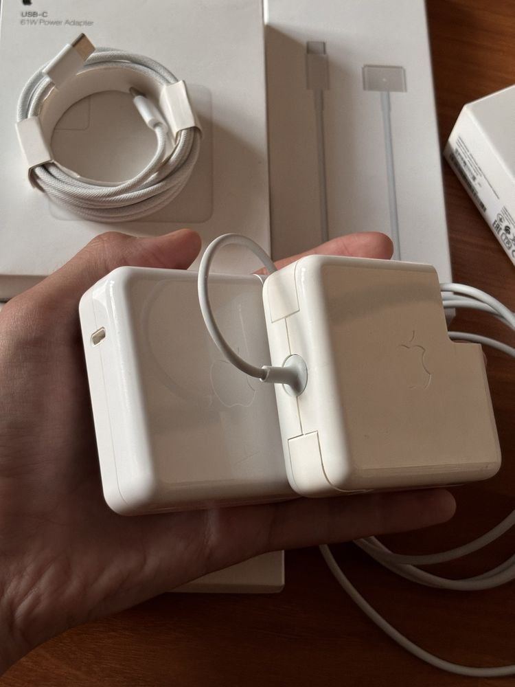 Зарядка на все macbook / Блок питания / штекер MagSafe шнур Туре-С