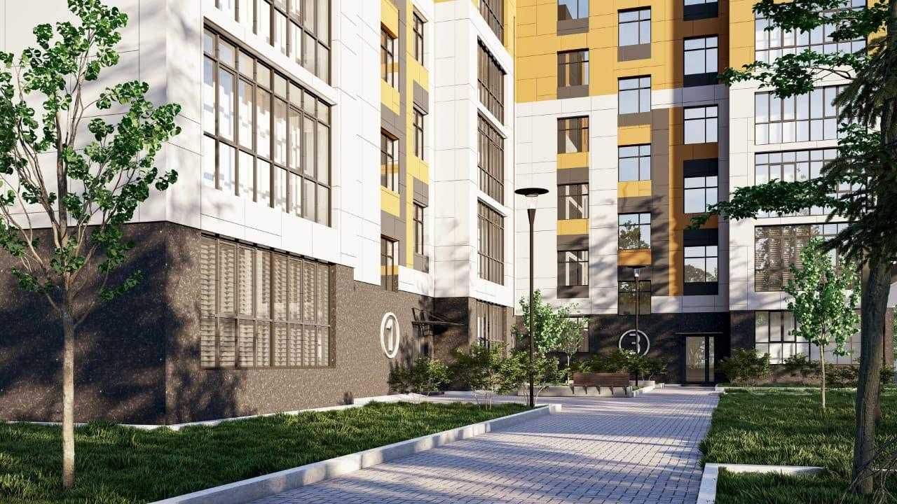2-комнатной квартиры, 66.73 м², ул. Таттимбета ЖК Прайм