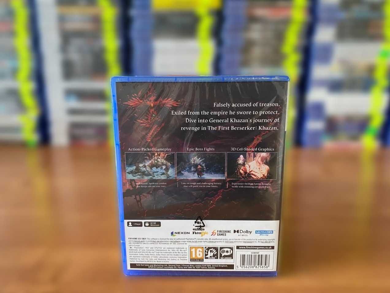 Новый First Berserker Khazan PlayStation 5 Большой Выбор Игр
