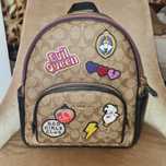 Рюкзак COACH ×DISNEY , кожа /канва.