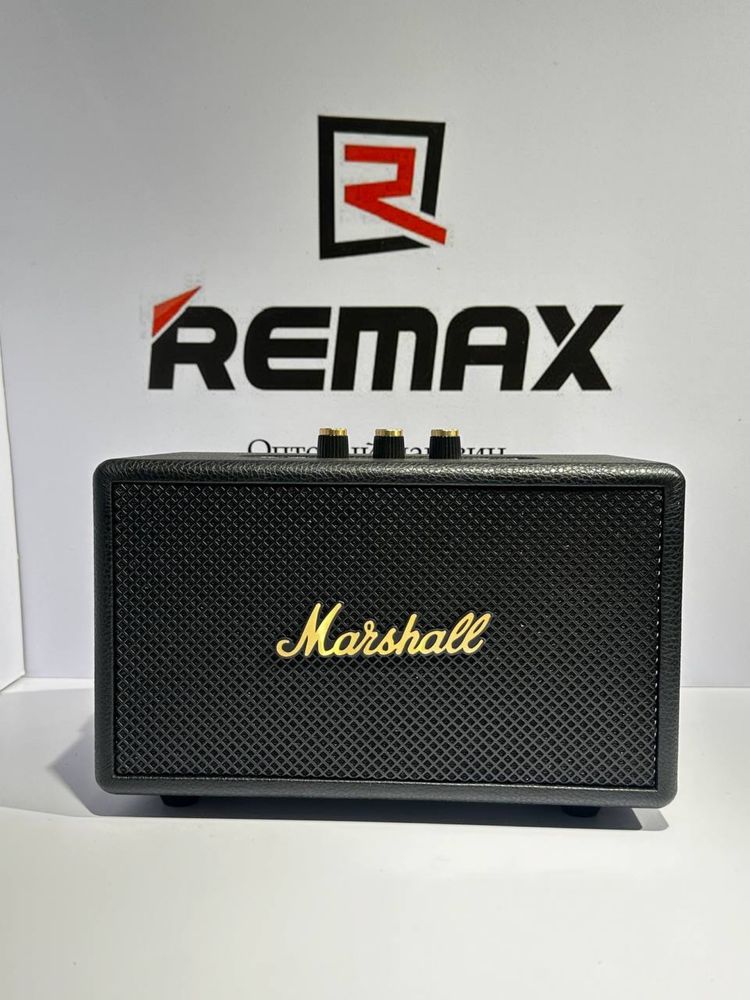 Портативная колонка Marshall M28— мощный звук в стильном корпусе!