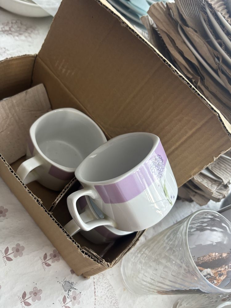 Продам тарелки, бокалы, супницы
