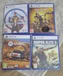 Ps5 диски mortal kombat mk tekken sniper wrc