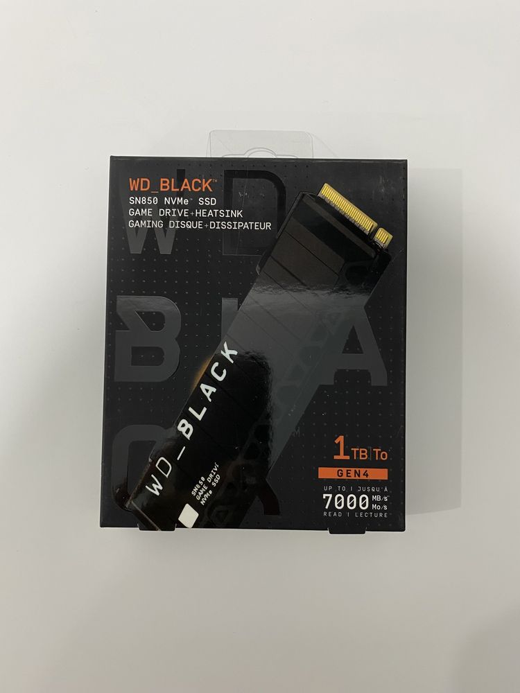 Western Digital Black SSD SN850 Gaming M.2 NVMe 1TB PlayStation5