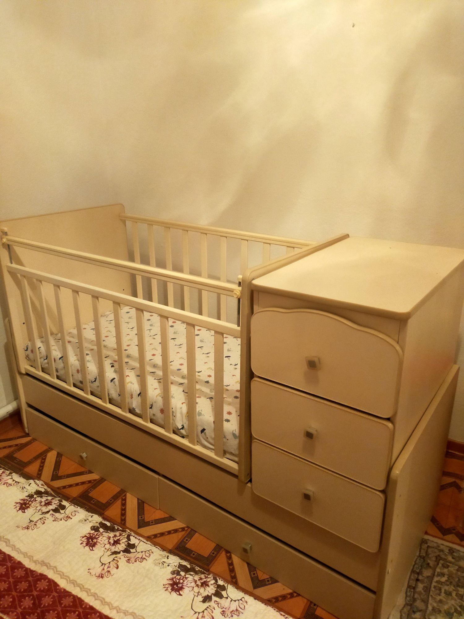 Манеж качели детский