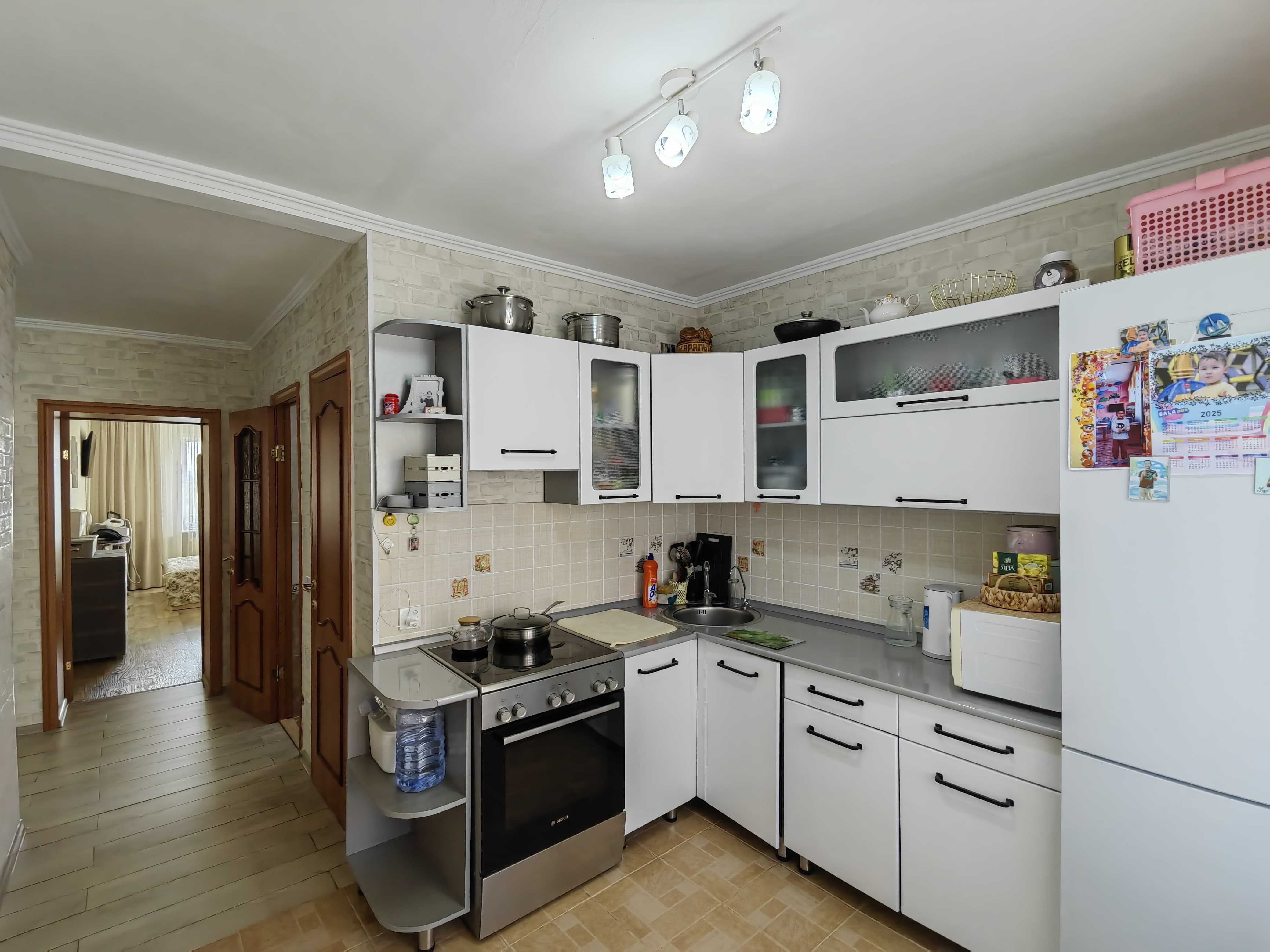 Улучшенная 2-комнатная квартира 54м² в городе ЖК Астана 7этаж 2007 г.п