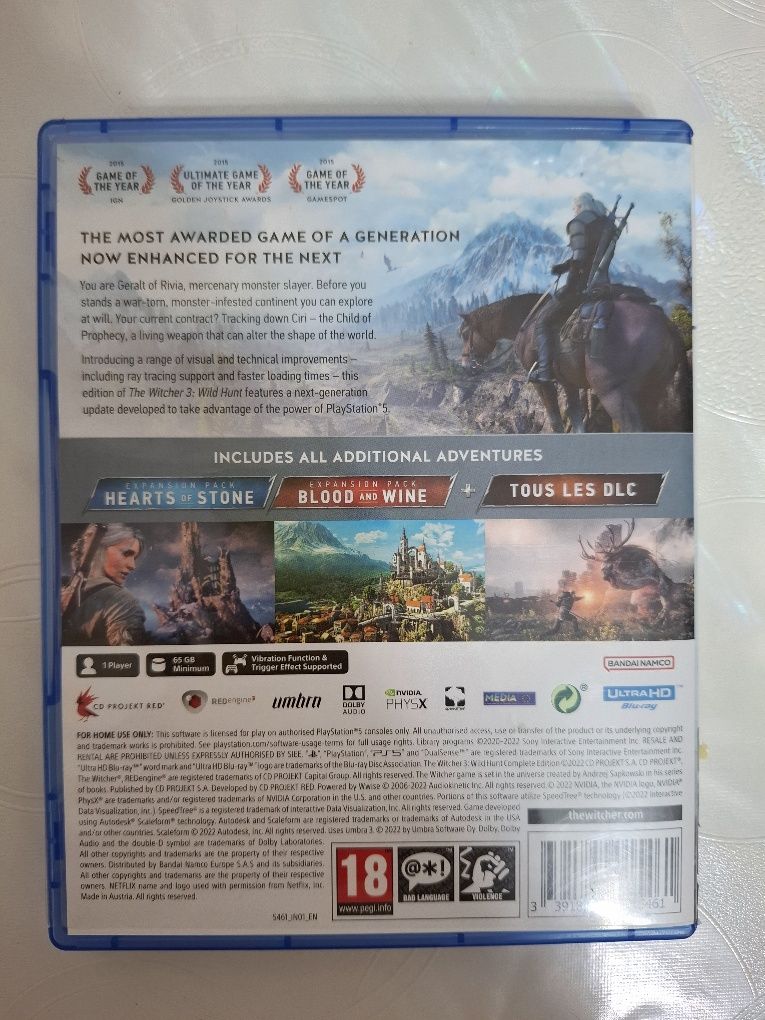 Ведьмак 3 ps5 версия на русском