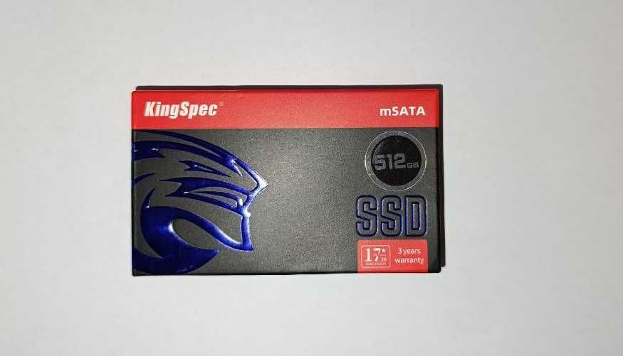 Внутренний жесткий диск KingSpec mSATA SSD 512 ГБ НОВЫЙ
