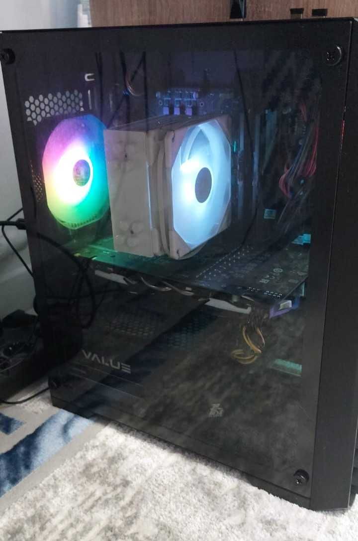 Игровой компьютер, i5 12400, DDR5, GTX1070 8gb, частично на гарантии.