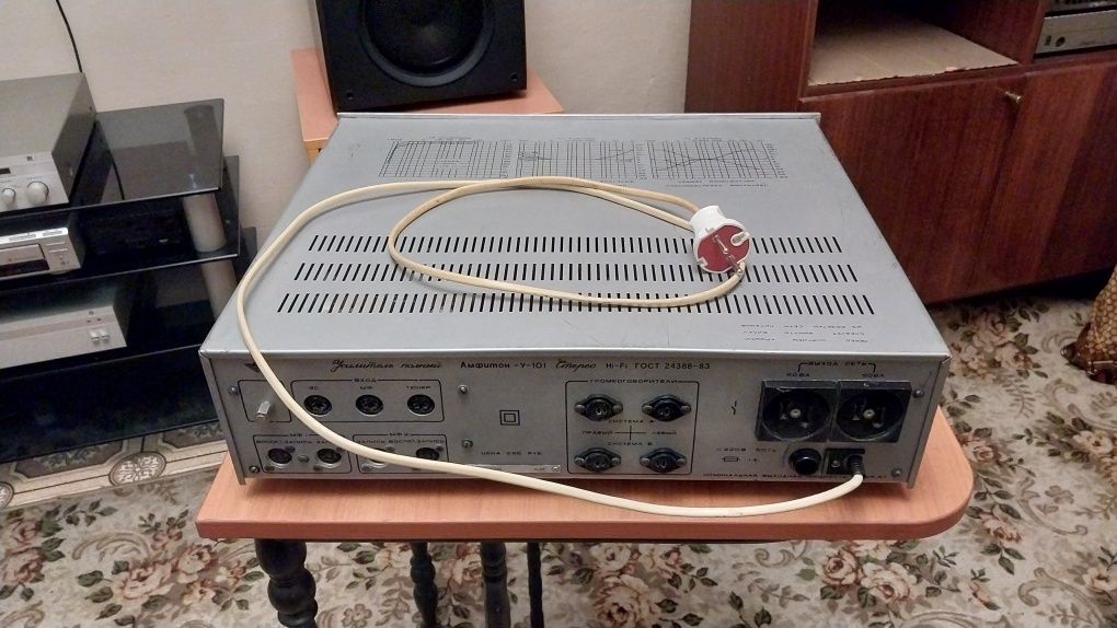Амфитон У-101 Hi-Fi усилитель СССР
