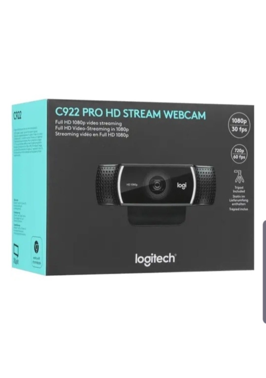 Веб-камера Logitech C922 Pro Stream