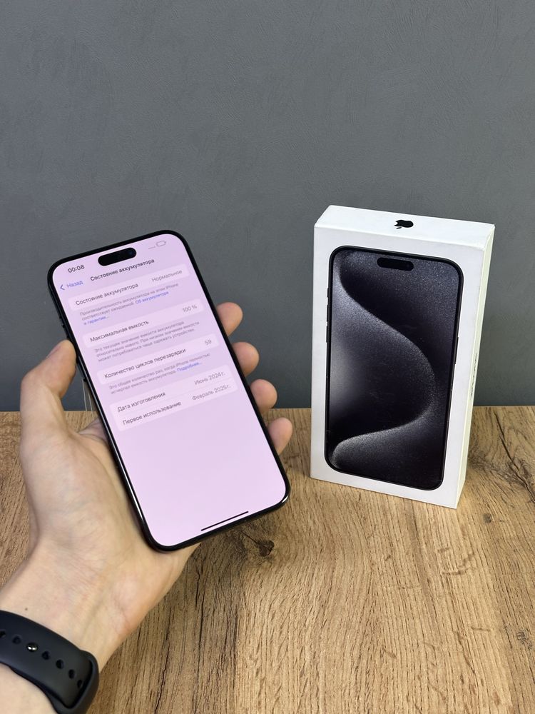 Iphone 15 Pro Max 256 GB 100% 59 цикл | Mobile Zone
