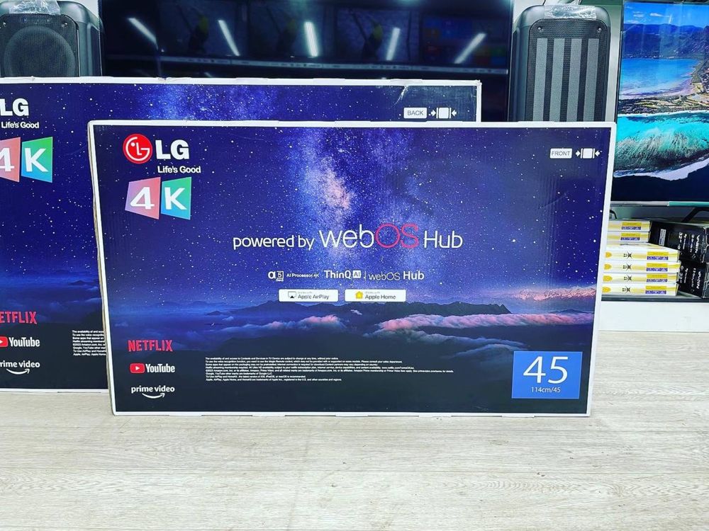 Склад новых телевизоров SMART TV с гарантией на год
