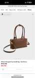 Сумка багет charles and keith
