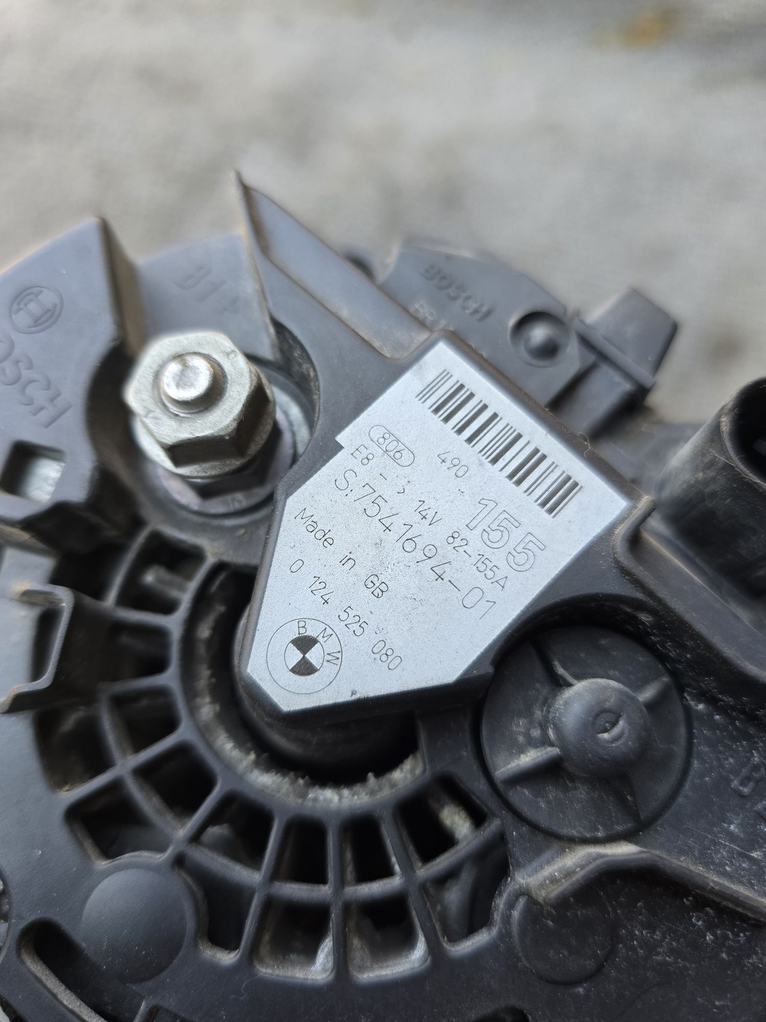 Генератор БМВ М54 Е60 525 BMW E60 M54 155ампер