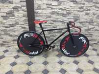 фикс , fix , fixed gear L-M карбоновый руль