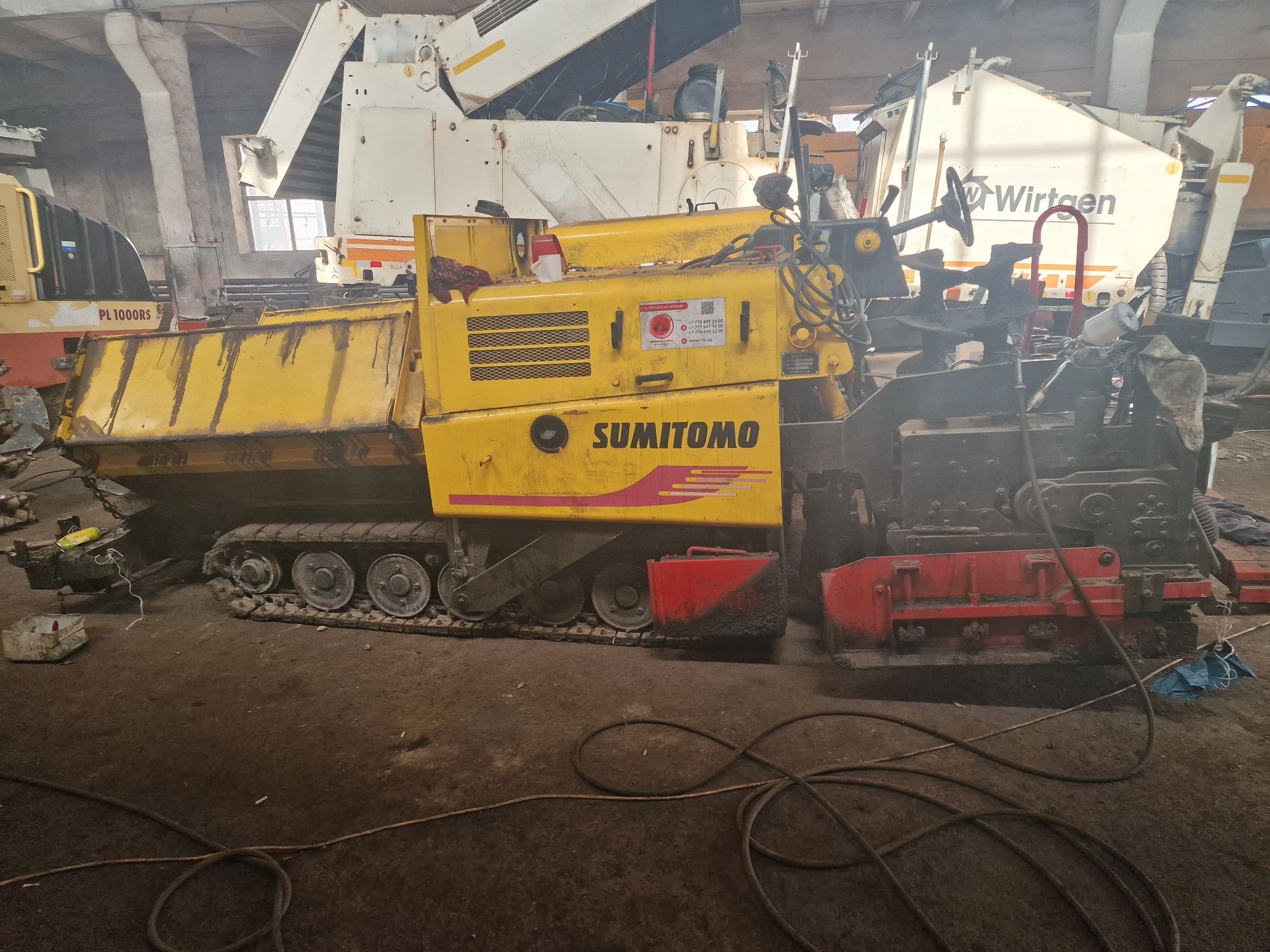 Прокат аренда дорожная фреза dynapac pl1000