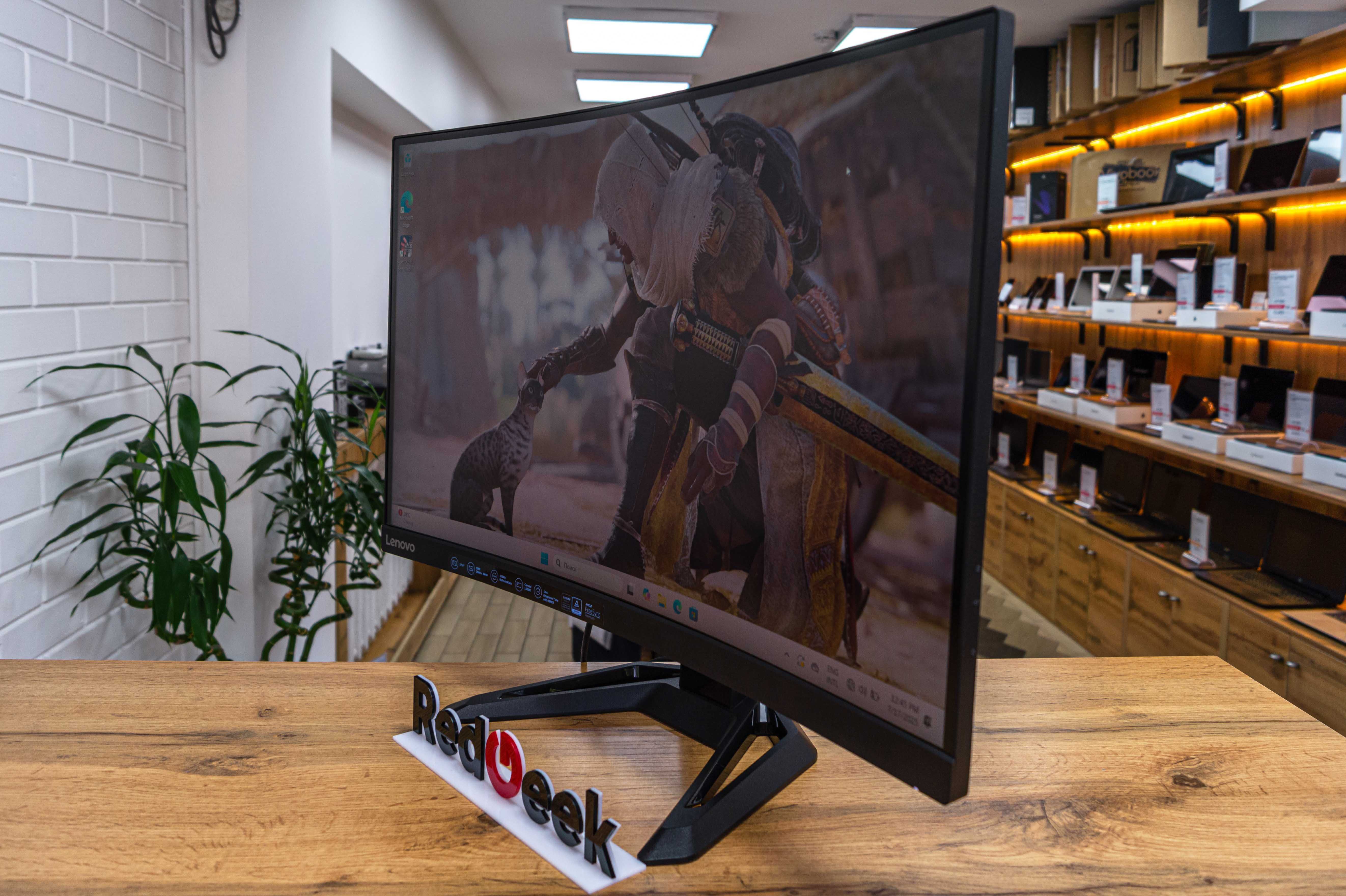 Новый Монитор Lenovo G27qc-30| 27"|2K|165Hz|Распечатанный| Red Geek
