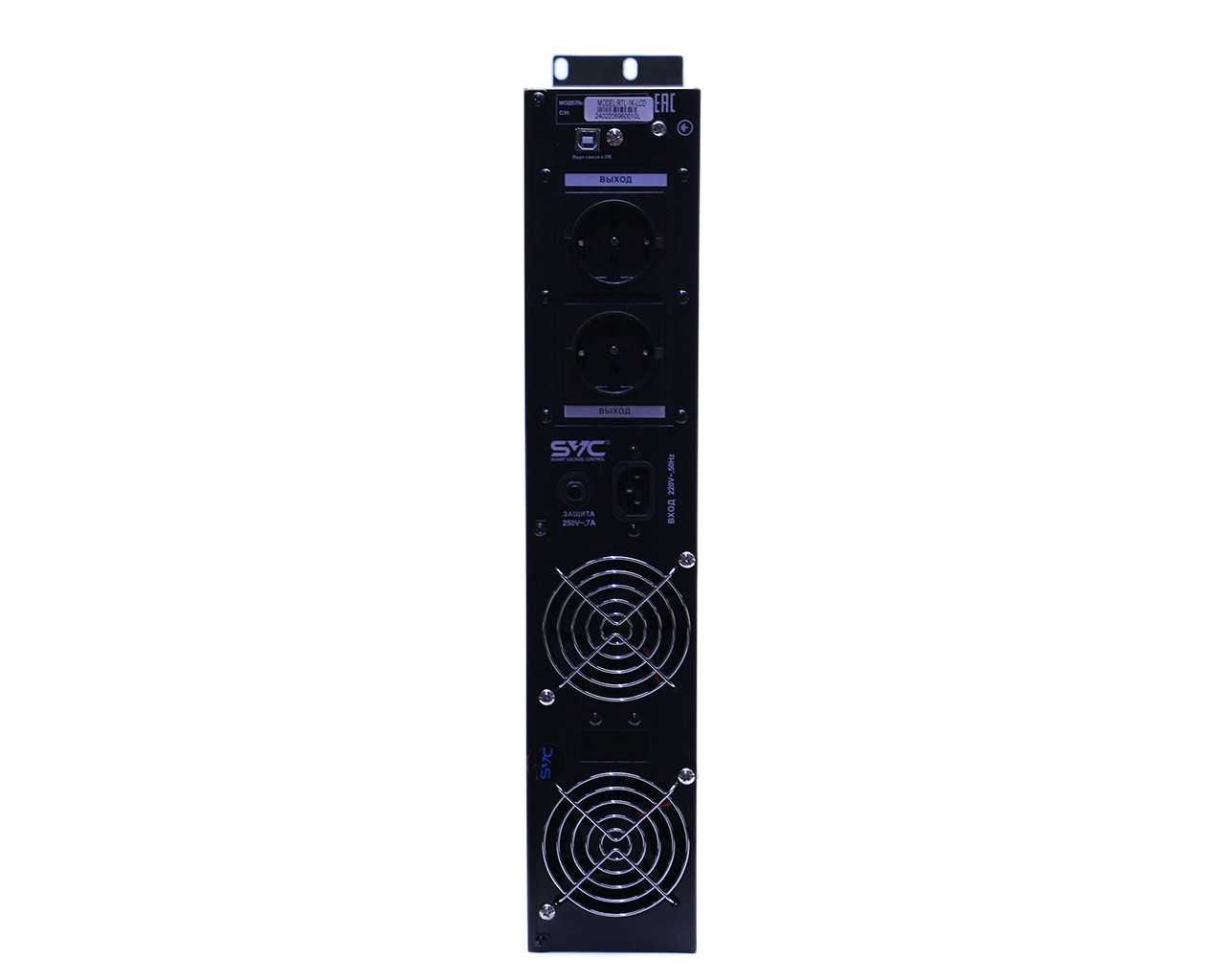Ups Ибп SVC 1000VA RTL-1K-LCD 2x 12V/ 7 Ah  2U. LCD экран