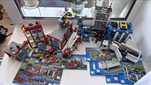 Lego конструкторы в комплекте с инструкциями но без коробок