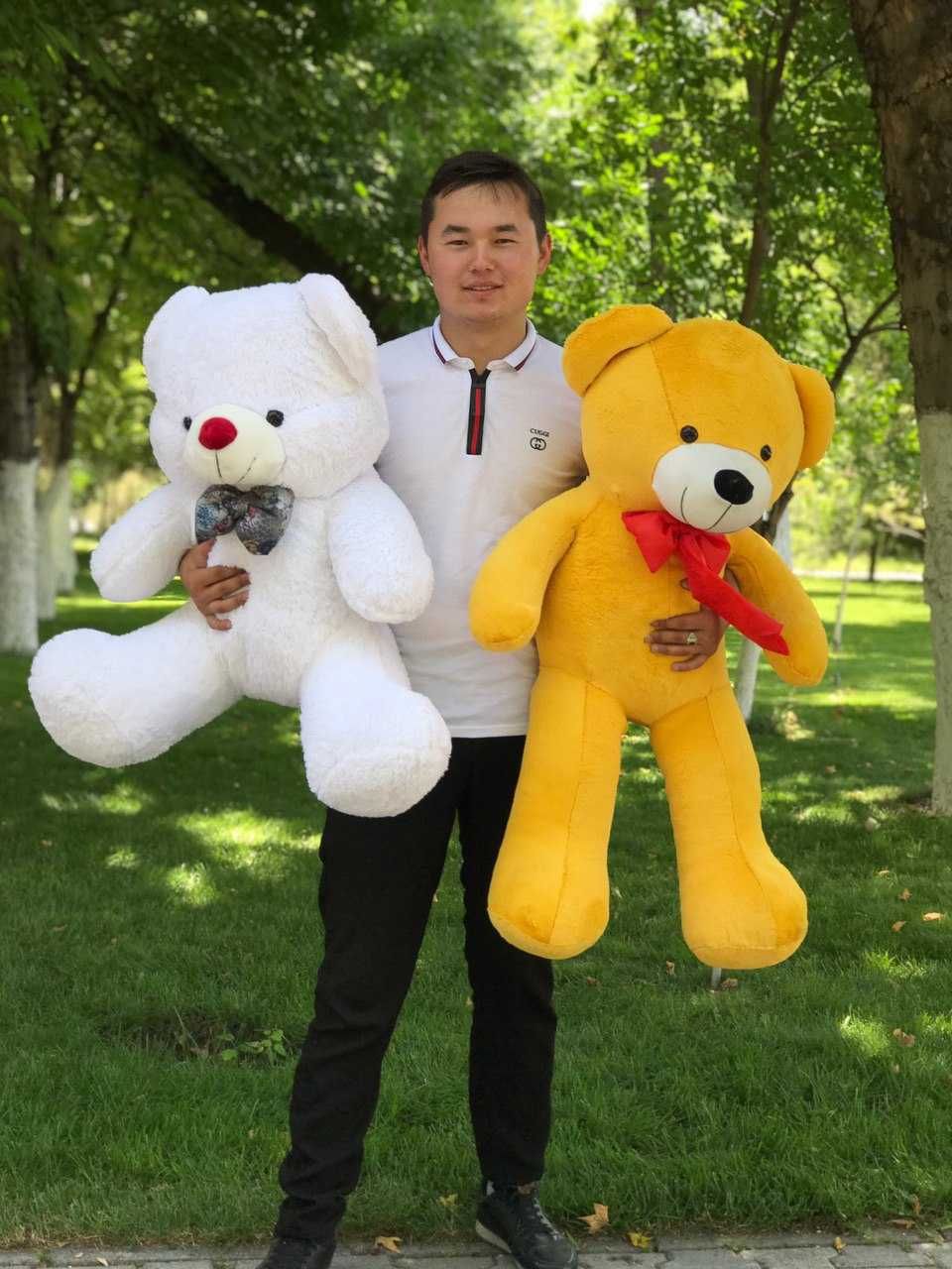 Мишки Подарки Мягкие Игрушки Плюшевые Туркестан Букеты Шары Медведь