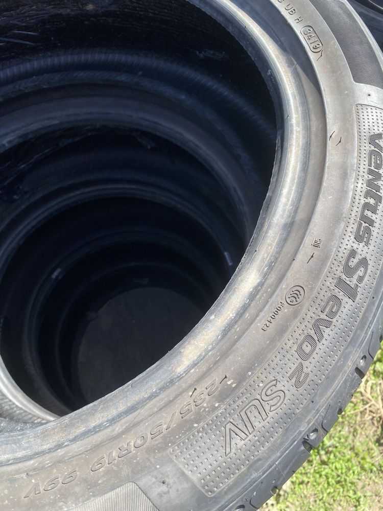 Комплект летние разноразмерные шины 235/50/19 255/45/19 Hankook Ventus