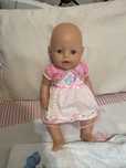 Babyborn с платьем