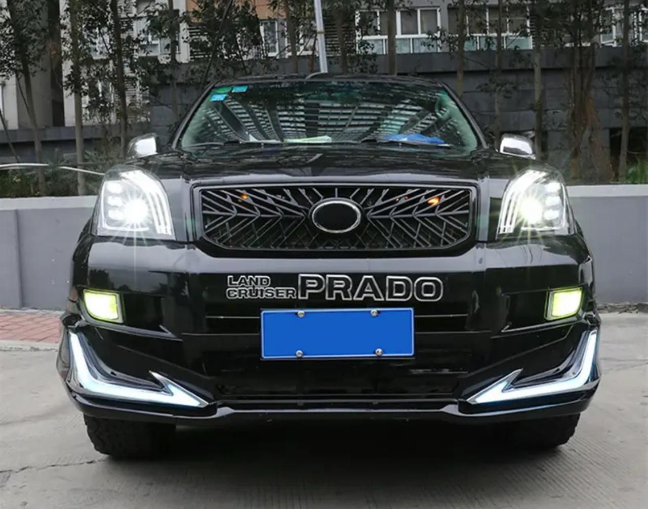 Спойлер на крышку багажника Toyota Prado 120 gx470