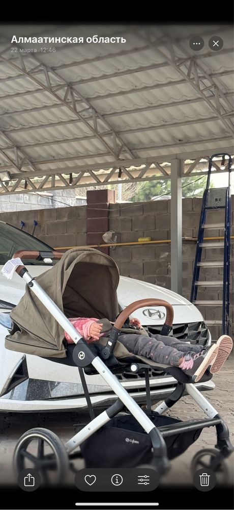 Продам коляску cybex