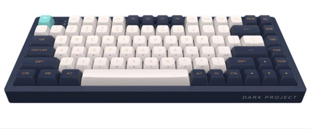 Клавиатура DARK PROJECT KD83A синий