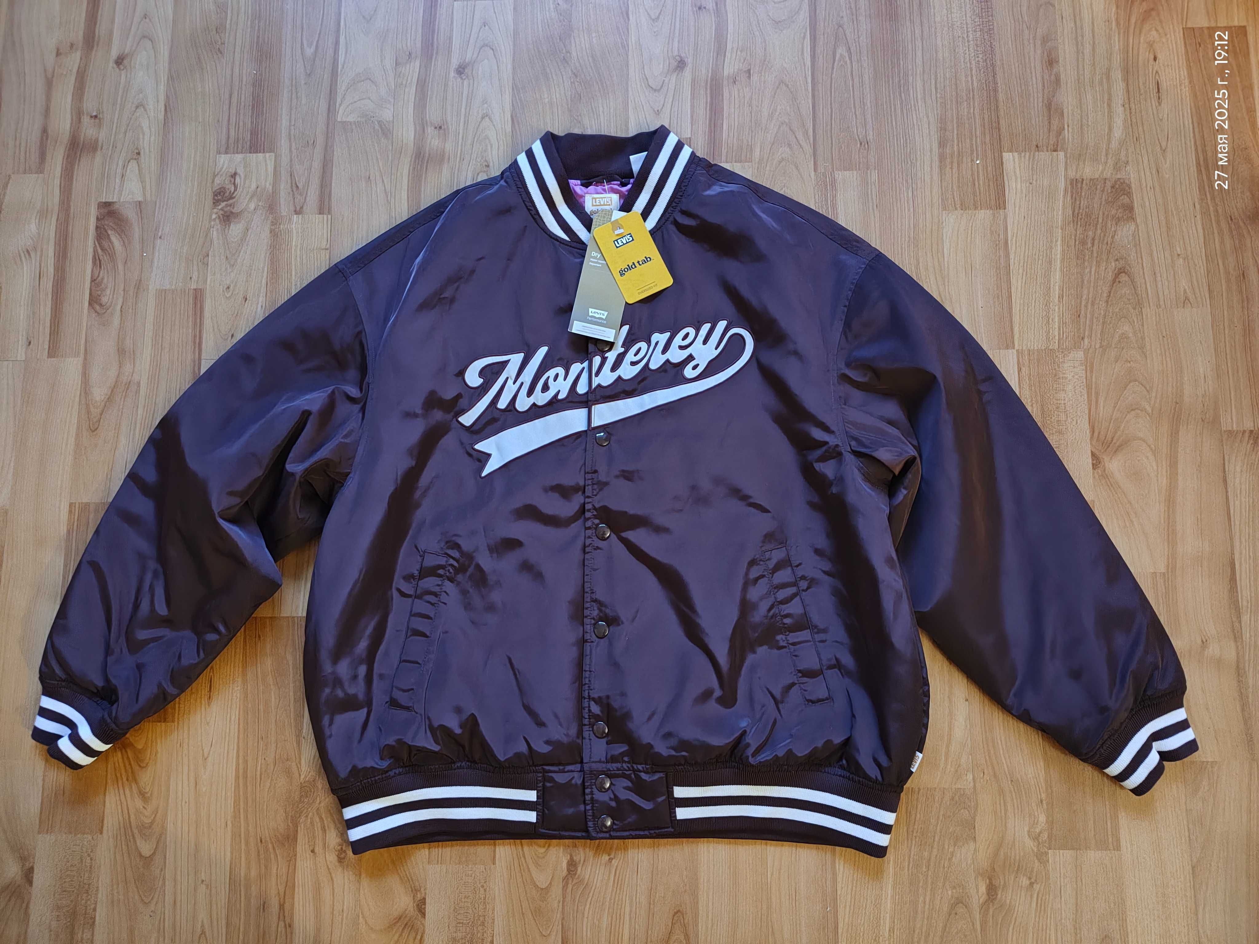 Куртка-бомбер Levis Monterey Gold Tab (США),оригинал,новая,р-р 50