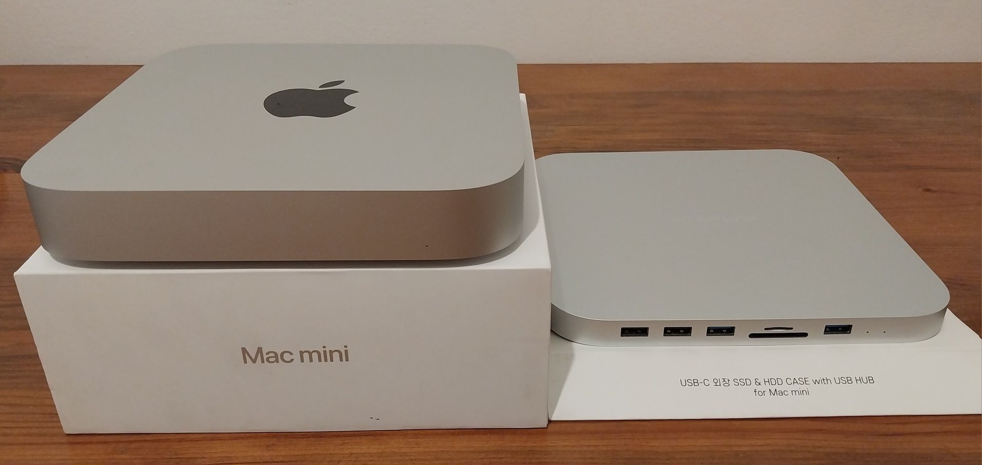 Mac mini M1(8GB, 256GB) + USB Hub(1TB SATA)