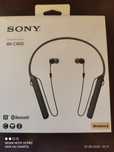 Наушники Sony WI-C400, цвет серый.