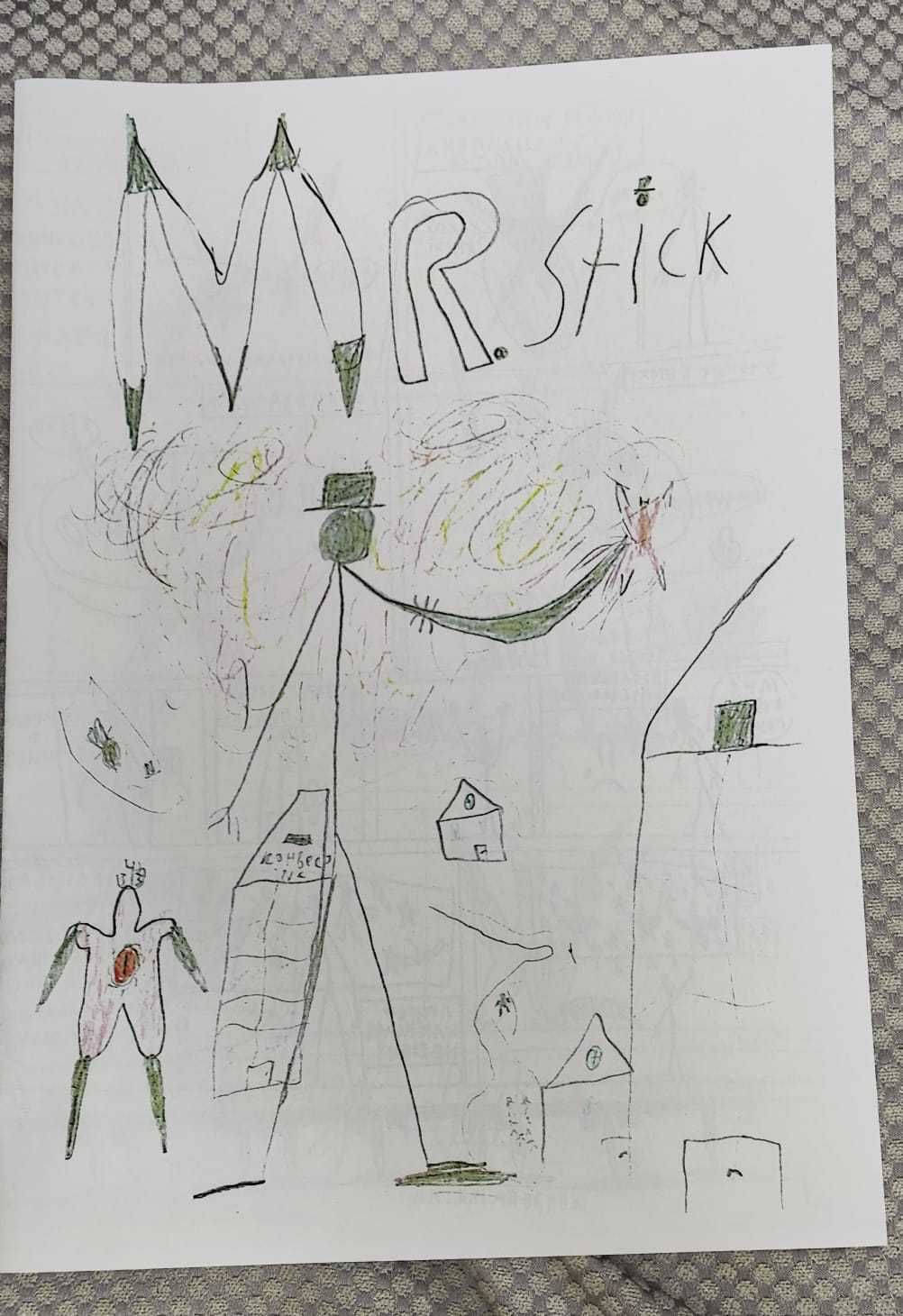 Журнал комикс для детей, подростков и взрослых Mr.Stick