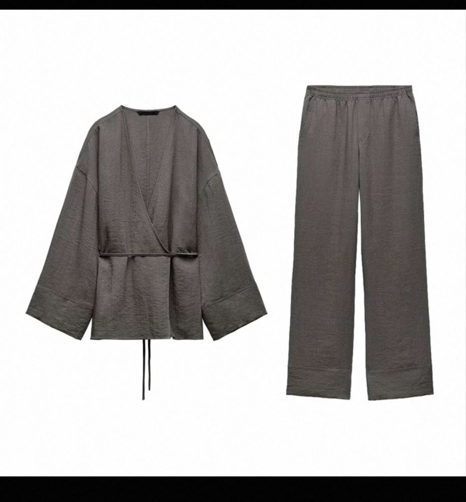 Костюм из хлопка Zara