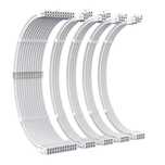 Кабеля в комплекте 4шт 24pin+(6+2)8pin+(4+4)8pin+4pin