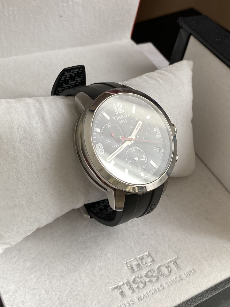 Часы Tissot T-Sport PRC 200 Chronograph черные сапфир