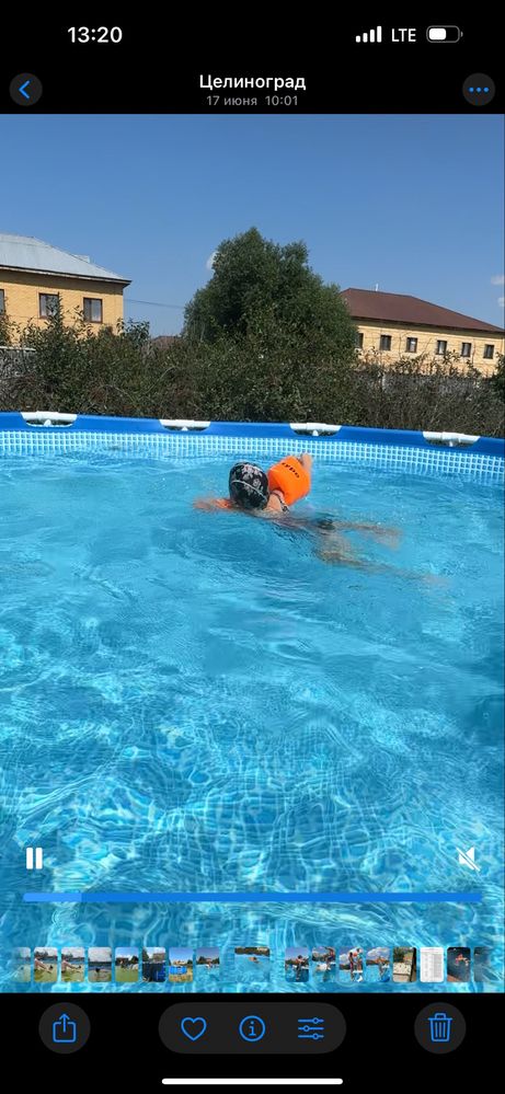 бассейн каркасный