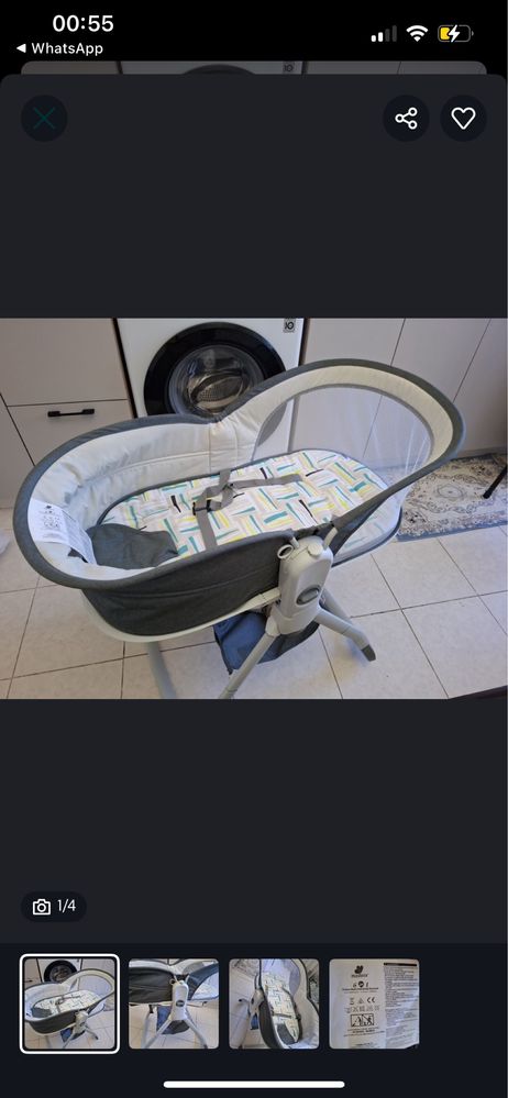 Продам люльку манеж