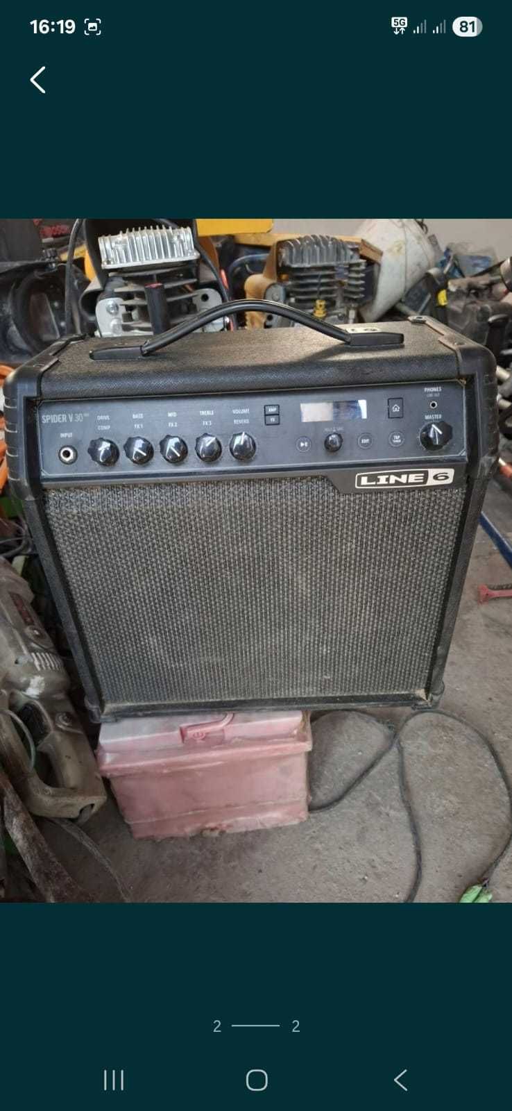 line6 комбоусилитель для электрогитары spider  v20mkii